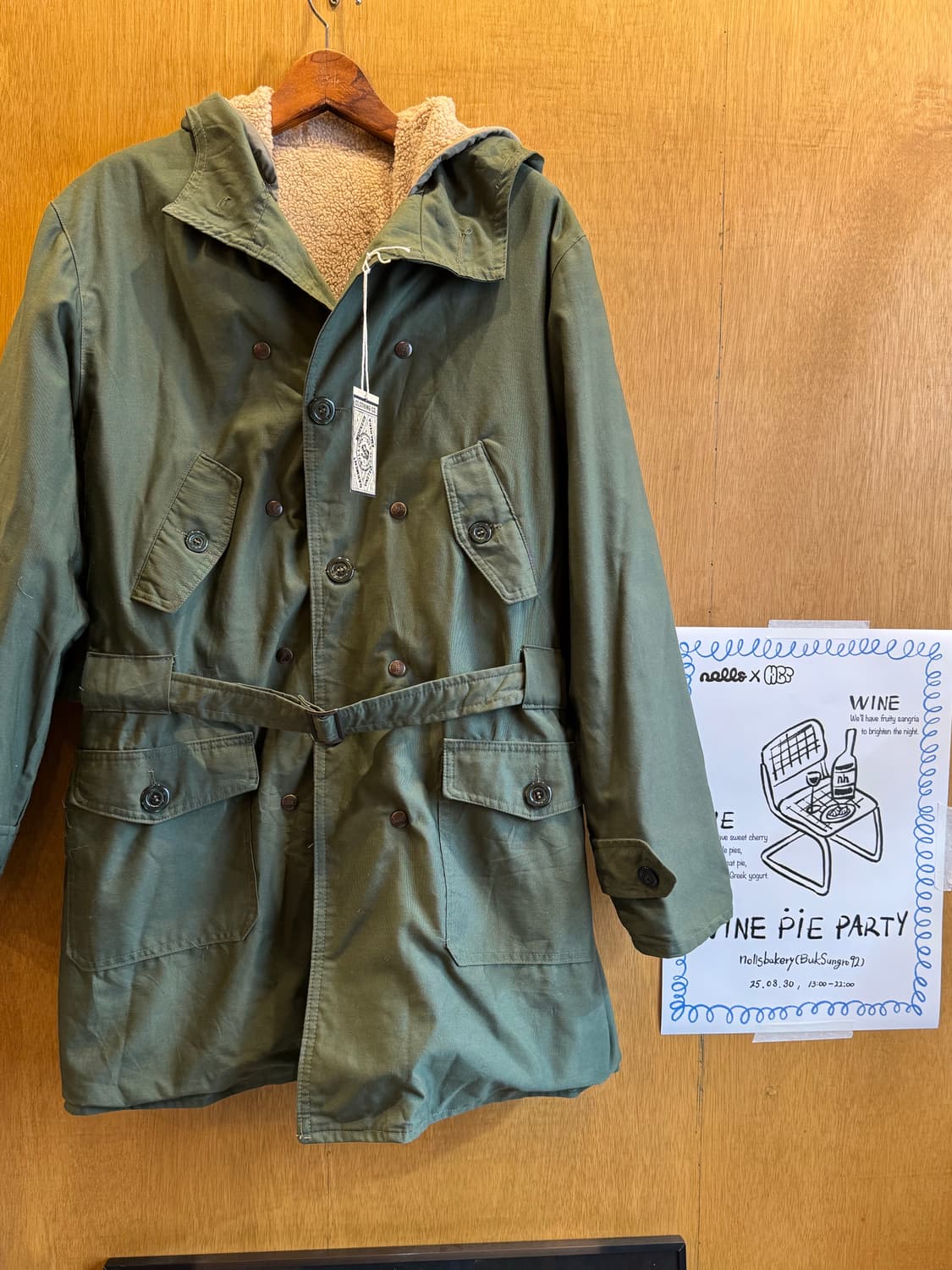 90s Italian Army Parka 상품이미지4