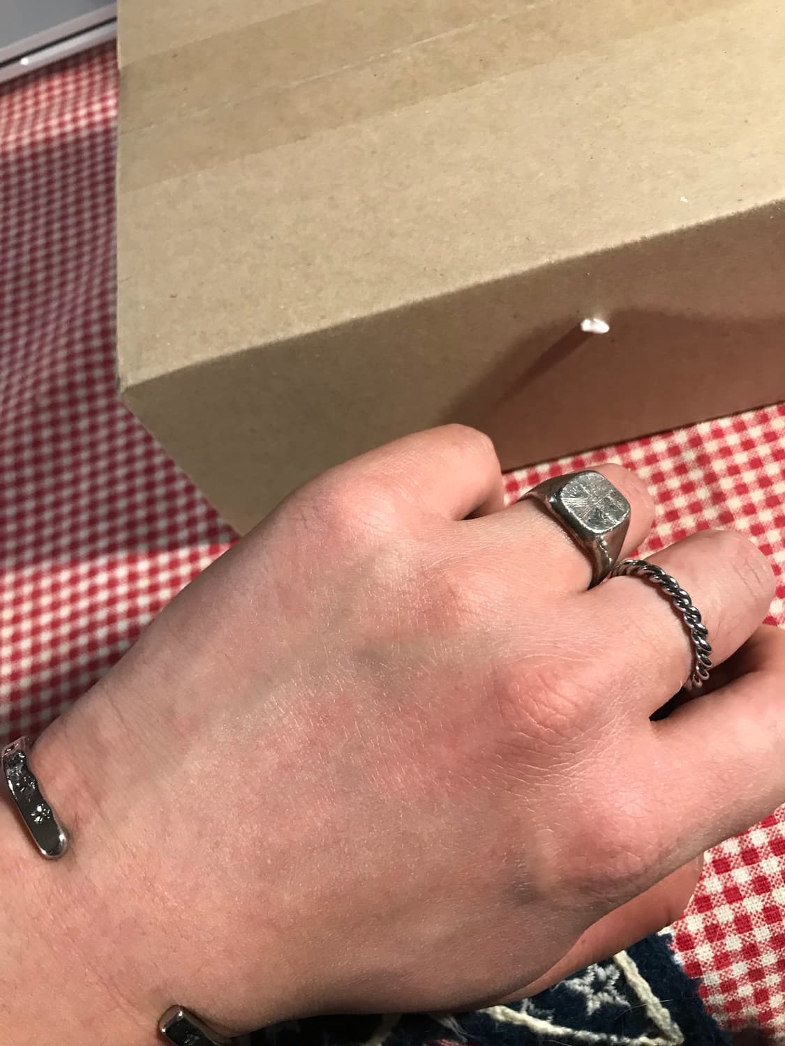 빈티지 써지컬 트위스터 밴드링 상품이미지4