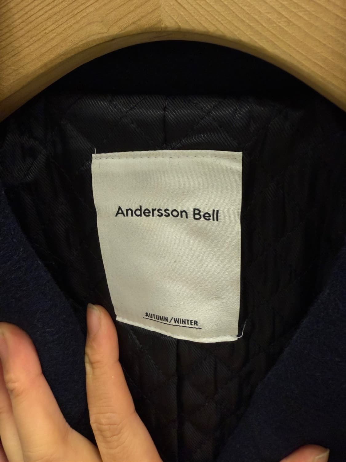 앤더슨벨 오버사이즈 더블코트 M  여성용 상품이미지3