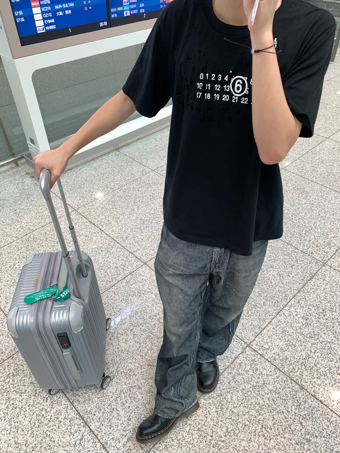 MM6 마르지엘라 디스트로이드 컷아웃 (착샷있음) 상품이미지3