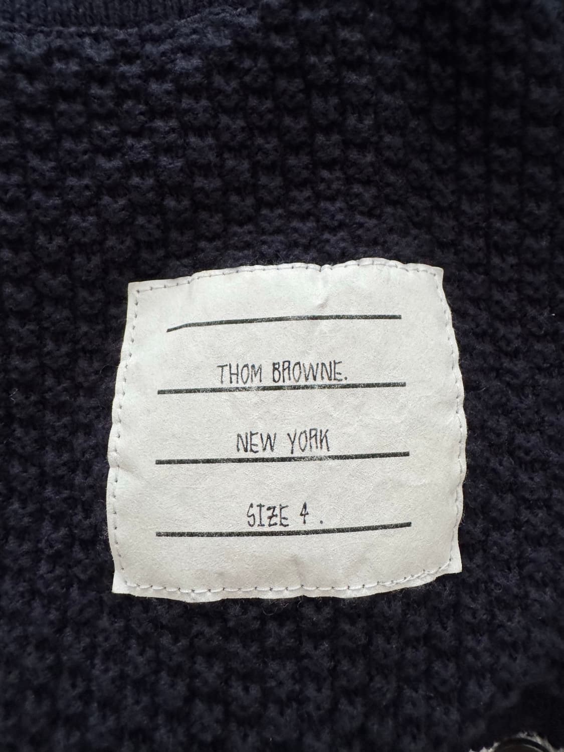 Thom Browne 네이비 가디건 상품이미지3