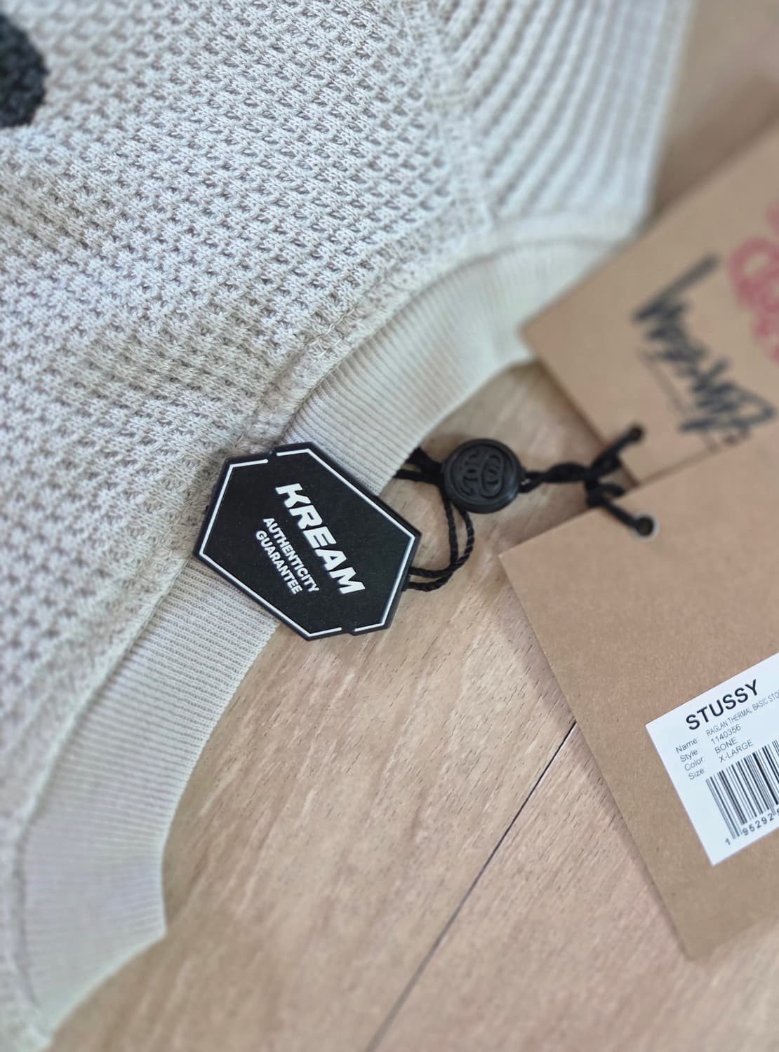 스투시 래글런 써멀 롱슬리브 크루 본 상품이미지5