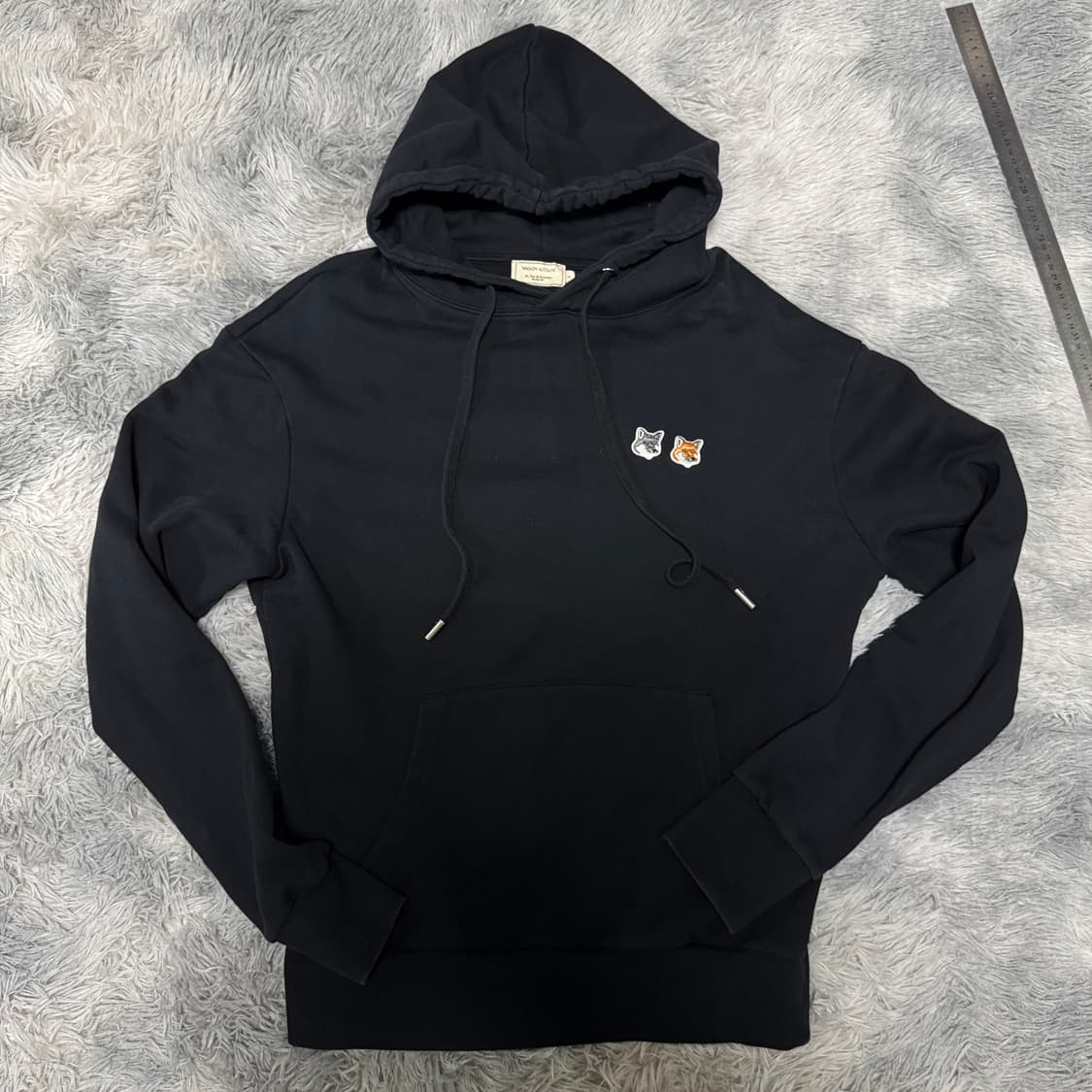 메종키츠네 더블폭스 후드티 L사이즈 상품이미지1