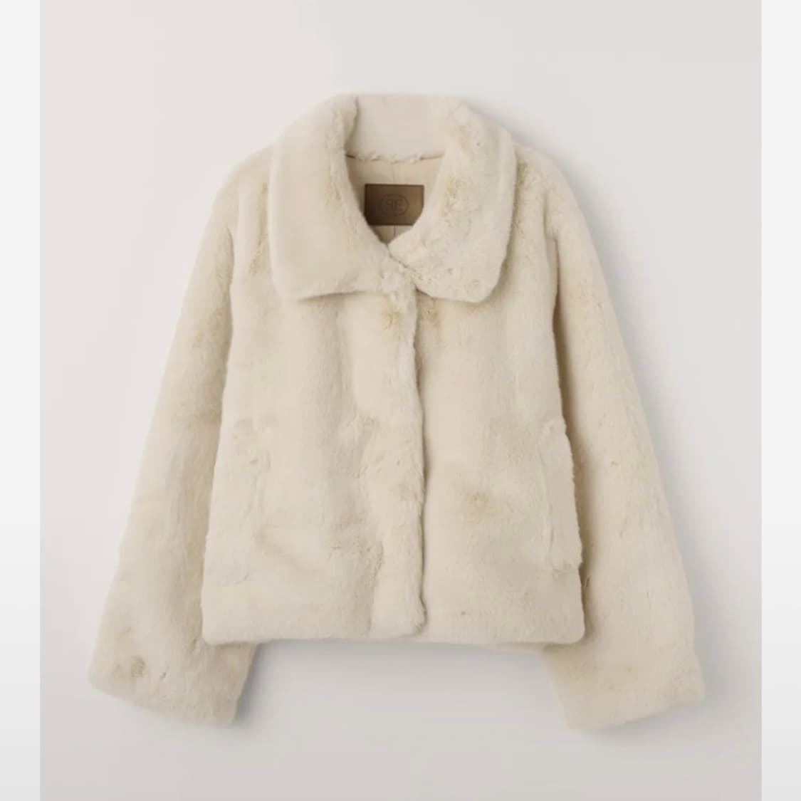 시엔느 캐롤 퍼자켓 아이보리 상품이미지1