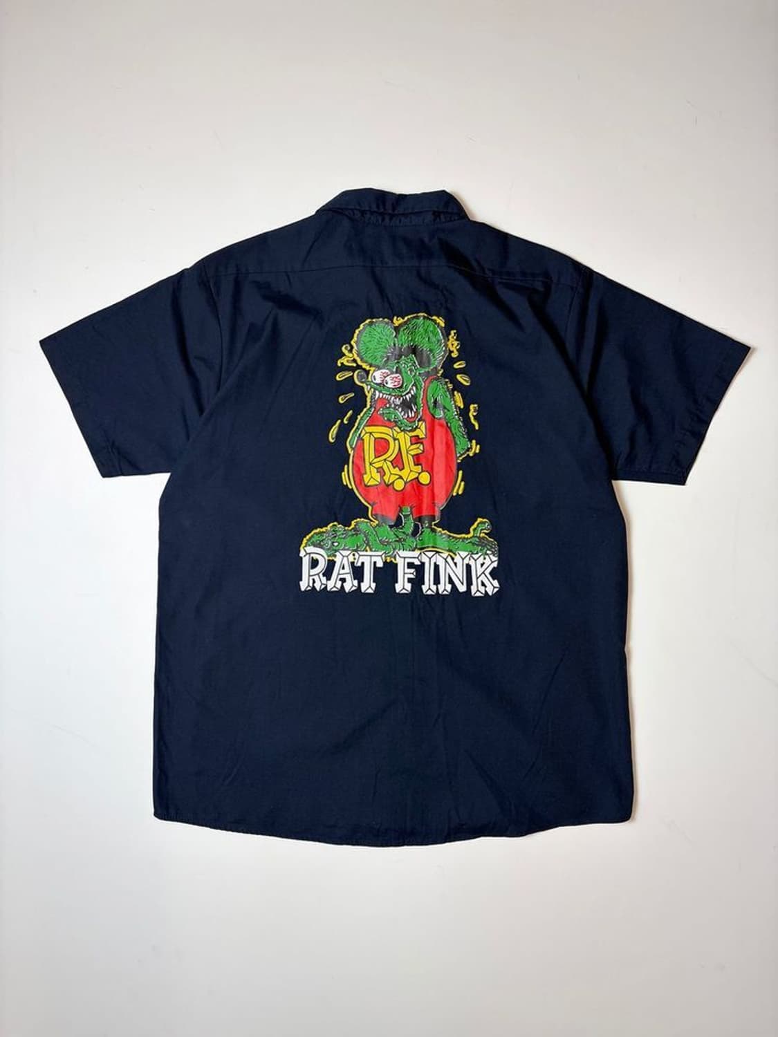 REDKAR 00's 프린팅 워크 반팔 셔츠 PN9222 상품이미지1