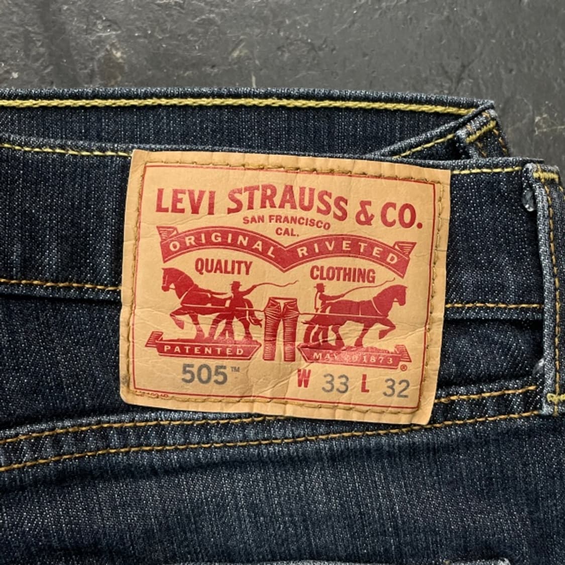 33 리바이스 505 청바지  상품이미지4