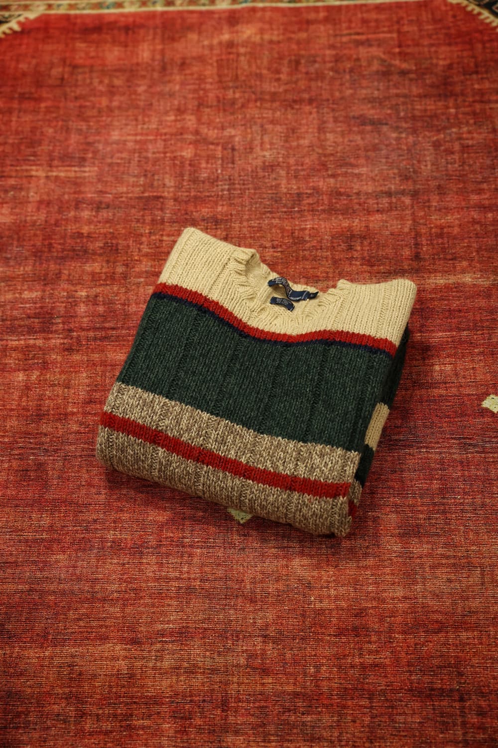 90s 빈티지 폴로랄프로렌 스트라이프 니트 판매 상품이미지9