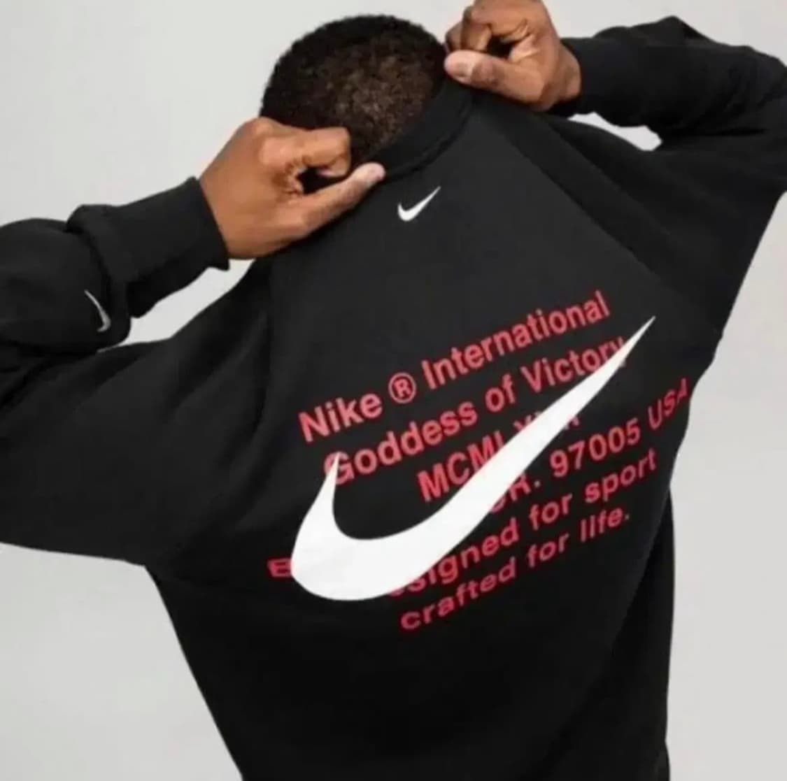 [L] Nike 나이키 더블스우시 라운드 맨투맨 상품이미지6