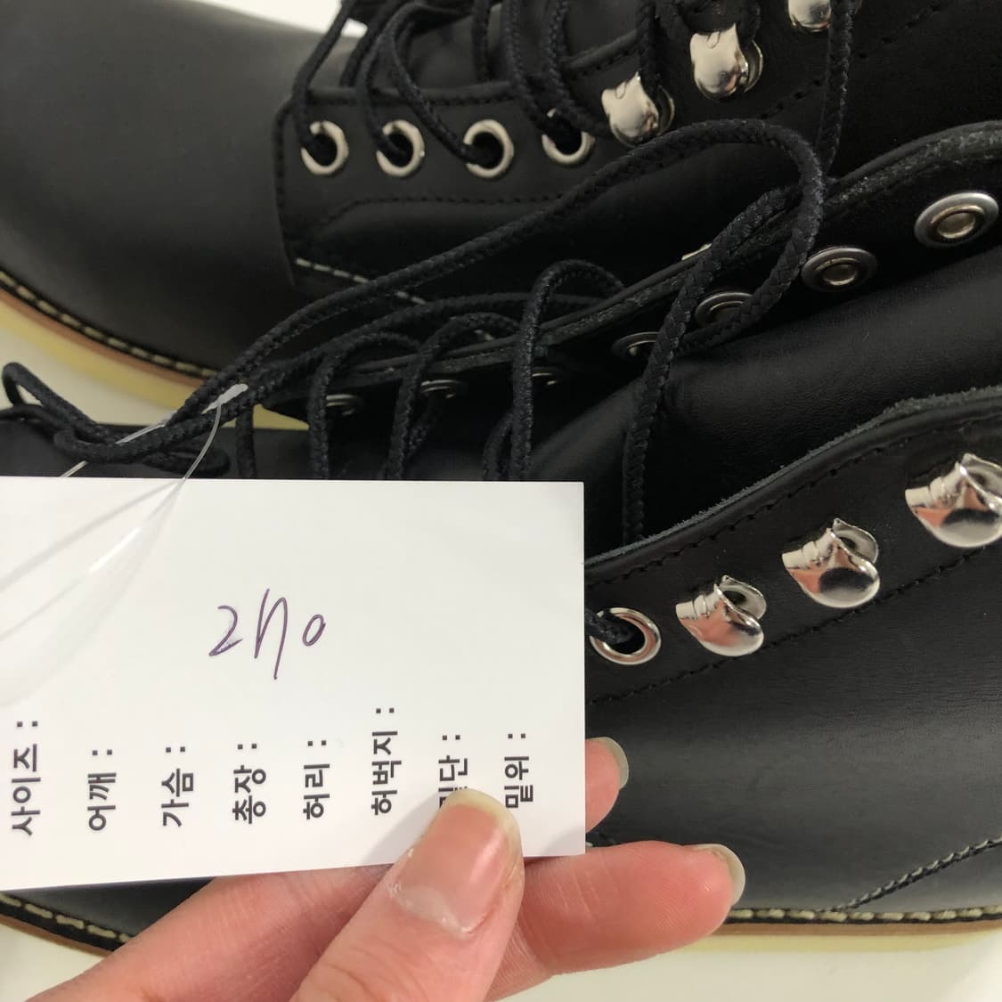 (새상품) 호킨스 부츠 상품이미지10