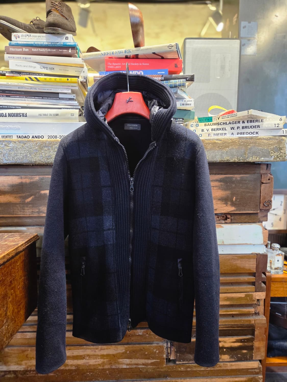 이탈리아 브랜드 팔코너리 짚업자켓 상품이미지3