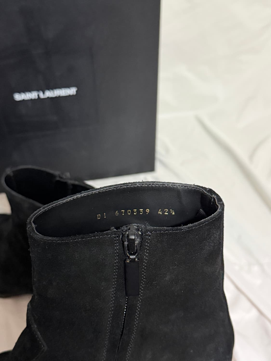 생로랑 에디슬리먼 스웨이드 부츠 상품이미지5