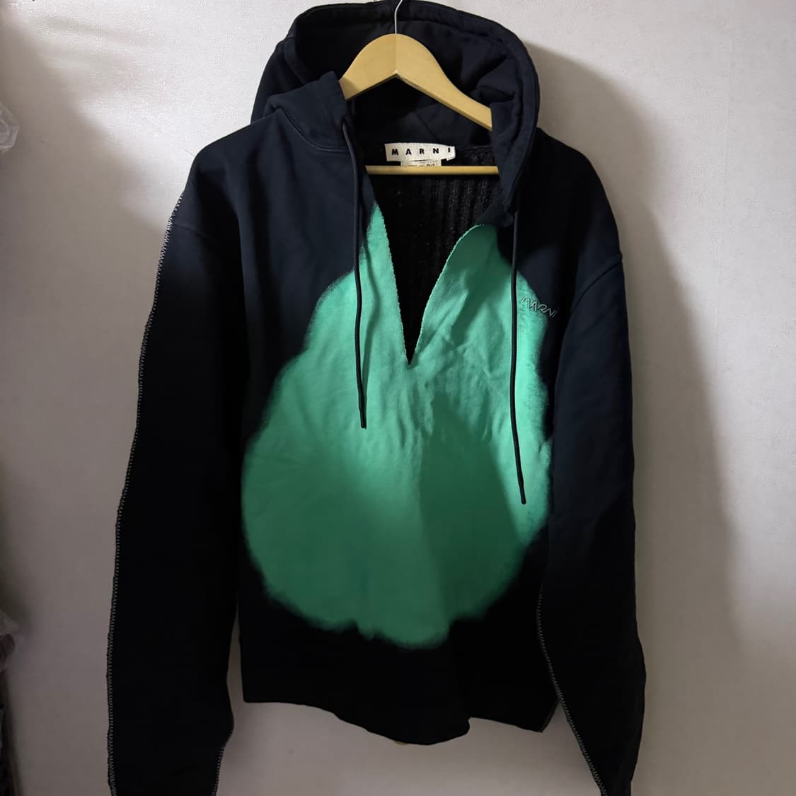 마르니 버진울 후드 티셔츠 M 오버핏 (남성 105까지) 상품이미지1