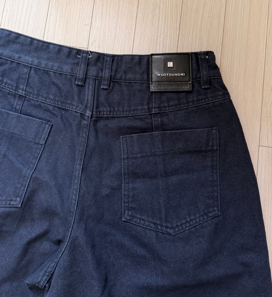 (48)30-31우영미 데님 버뮤다팬츠 상품이미지4