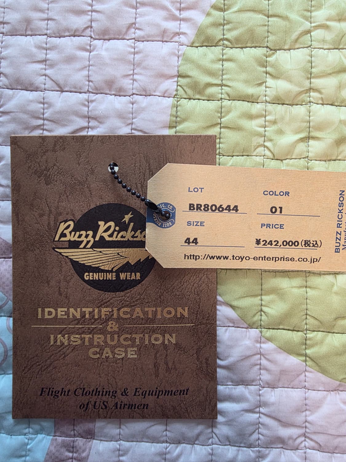 버즈릭슨 Buzz Rickson's A-2 레드립   말가죽 자켓 44 상품이미지2