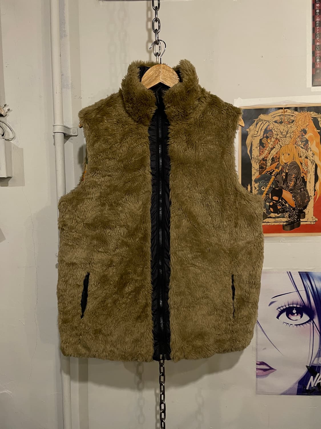 오리엔탈 디테일 리버시블 패딩 베스트 상품이미지4