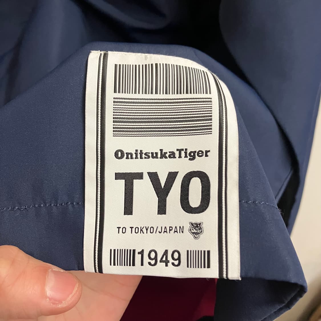 N148 오니츠카타이거 후드 숏코트 자켓 상품이미지10