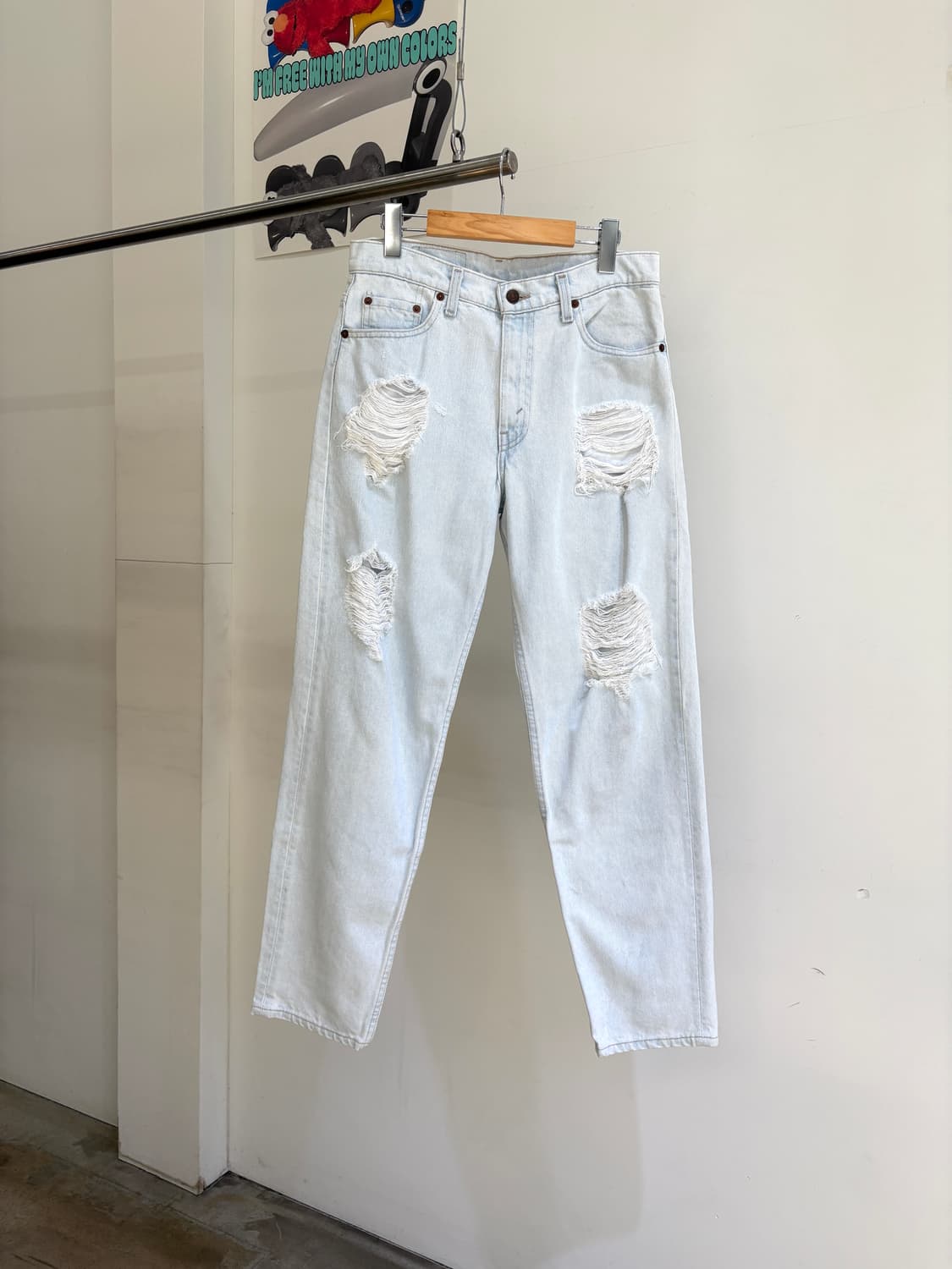 LEVIS 550 (Made in USA) 데님팬츠 상품이미지1