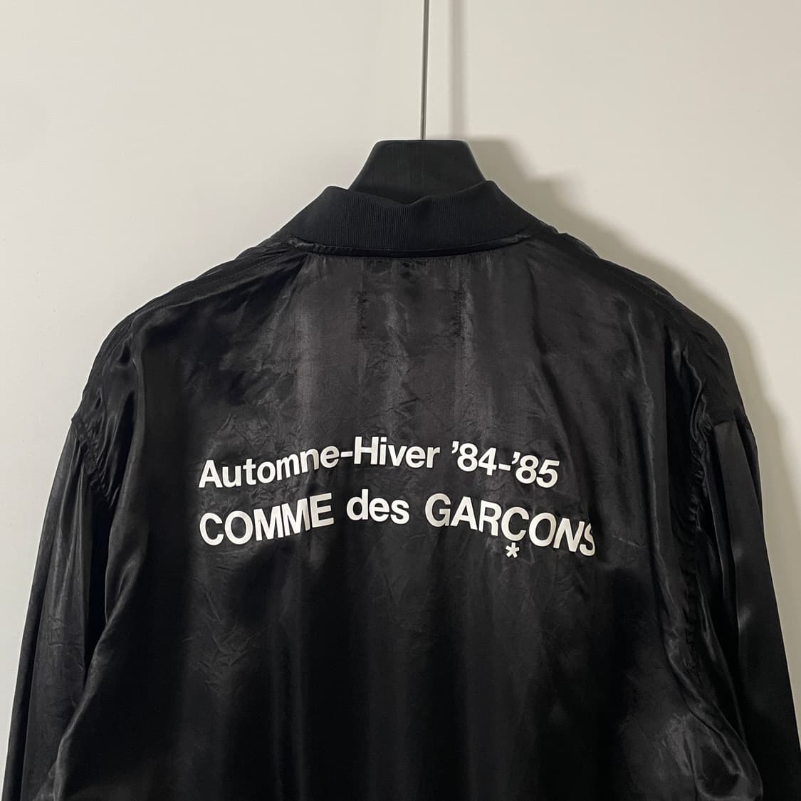꼼데가르송 CDG 스태프 실크 블루종 자켓 (on.933)   상품이미지3