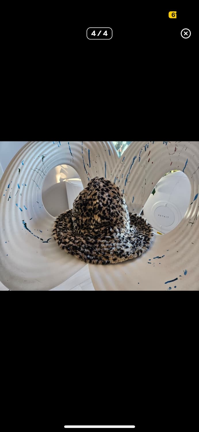 엔지니어드가먼트 호피 퍼 모자 상품이미지4