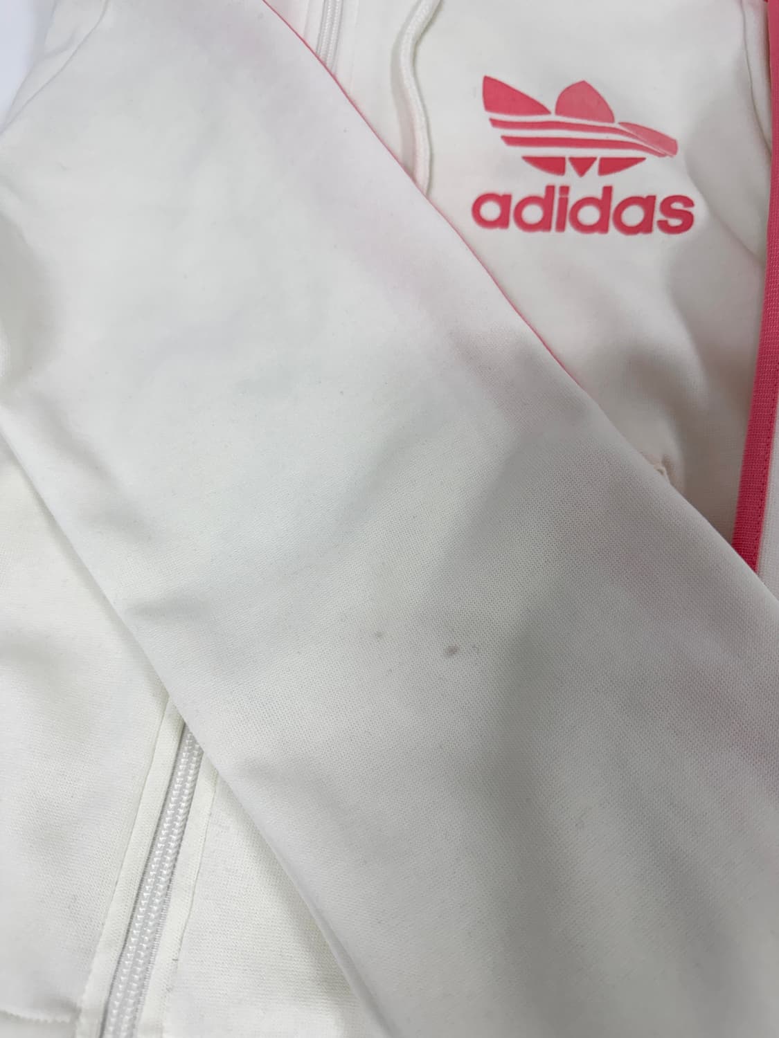 아디다스 화이트 핑크 져지 (100) 상품이미지4