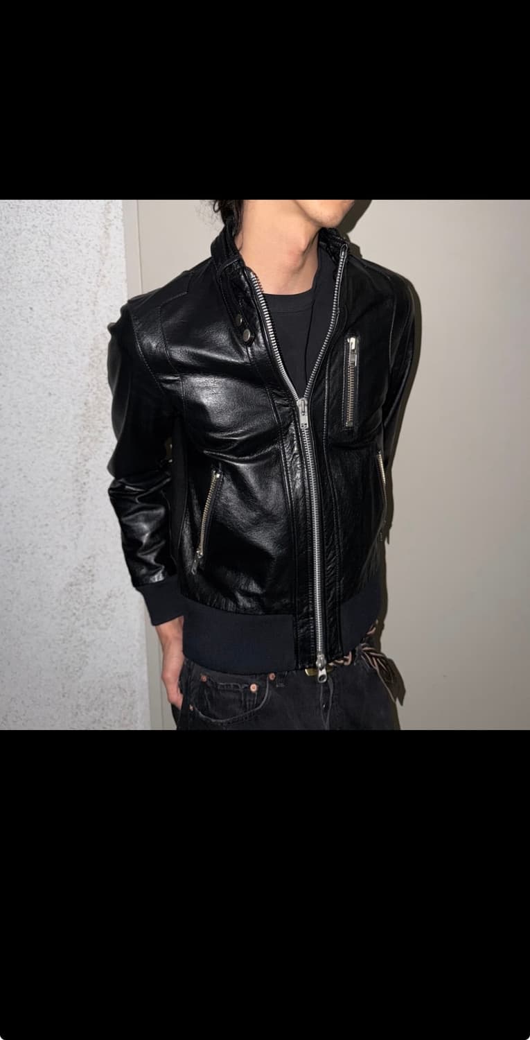 lamb skin leather jacket 상품이미지1