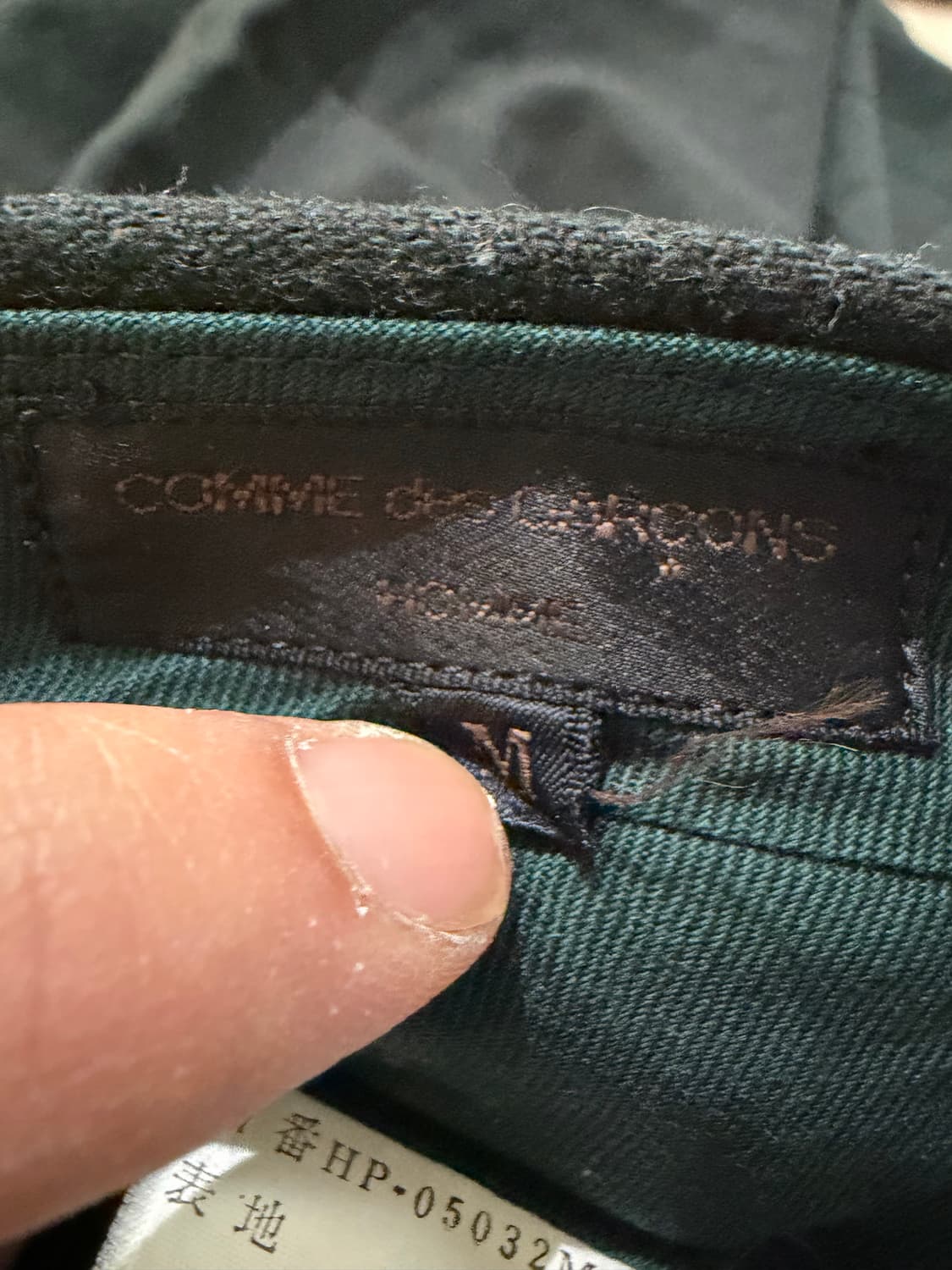 80s Comme des Garcons Homme wool pants 상품이미지6