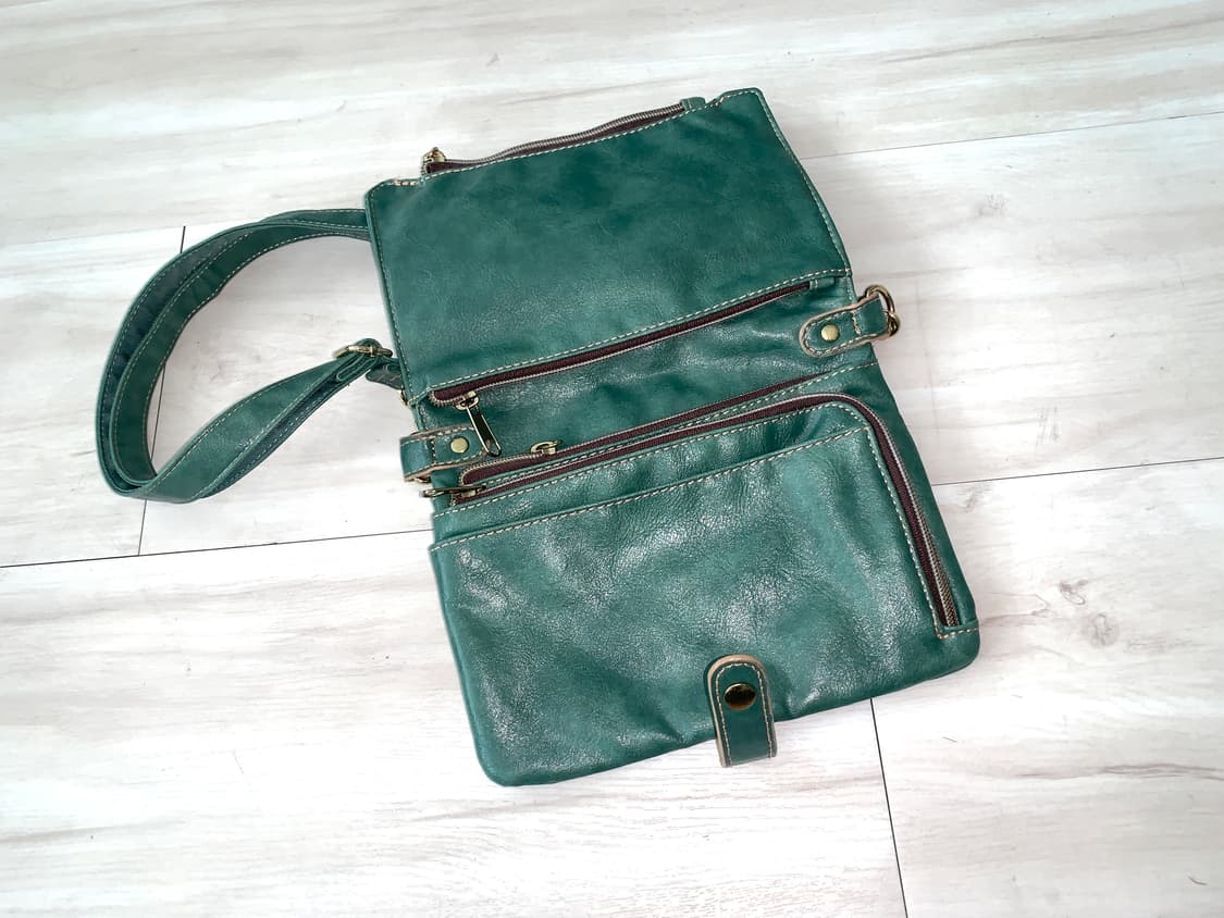 Teal Green Crossbody Bag 상품이미지3