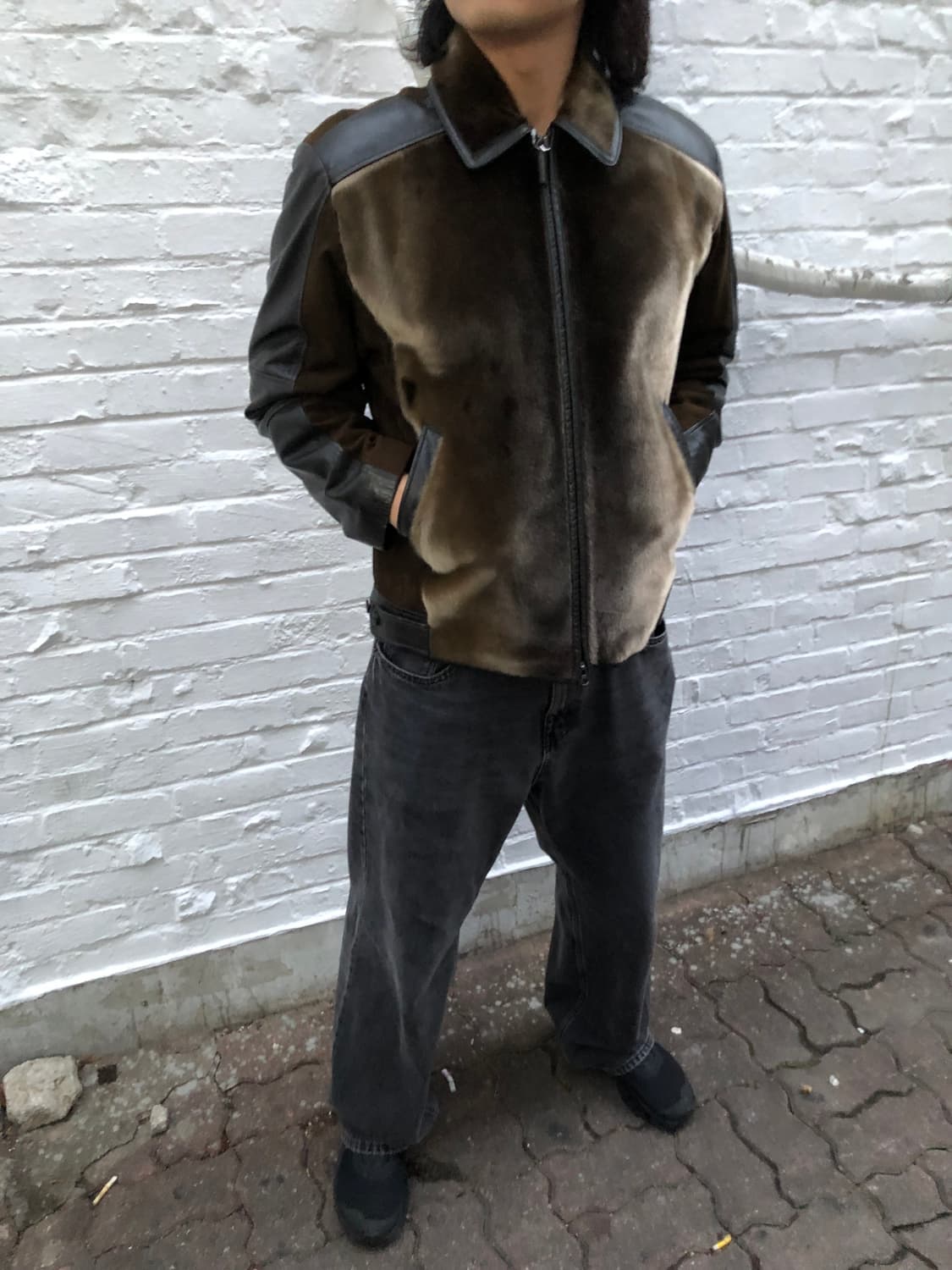 레드옥스 물개퍼 레더자켓  상품이미지2