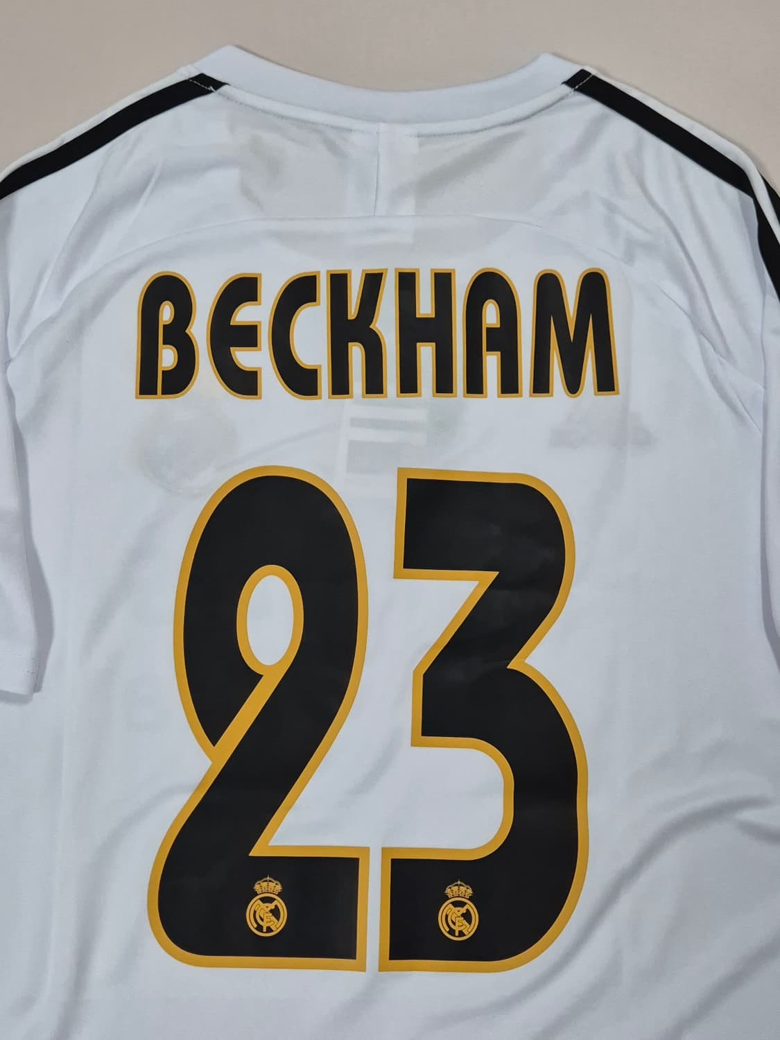 03-04 레알마드리드 홈 데이비드 베컴 유니폼 L사이즈 레플리카  상품이미지7