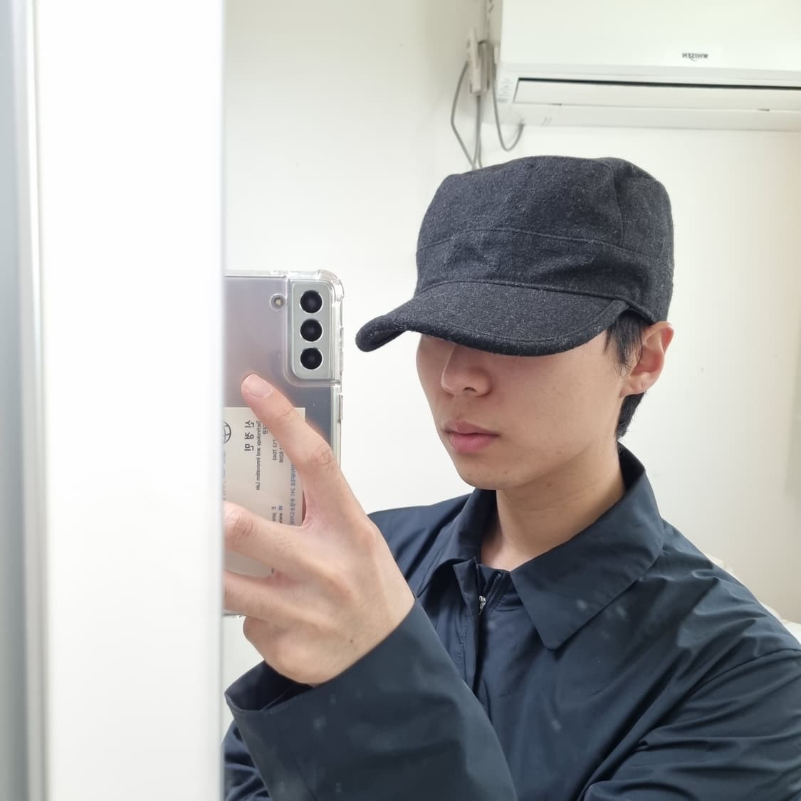 CA4LA 울 워크캡 캐스캣 블랙 상품이미지8