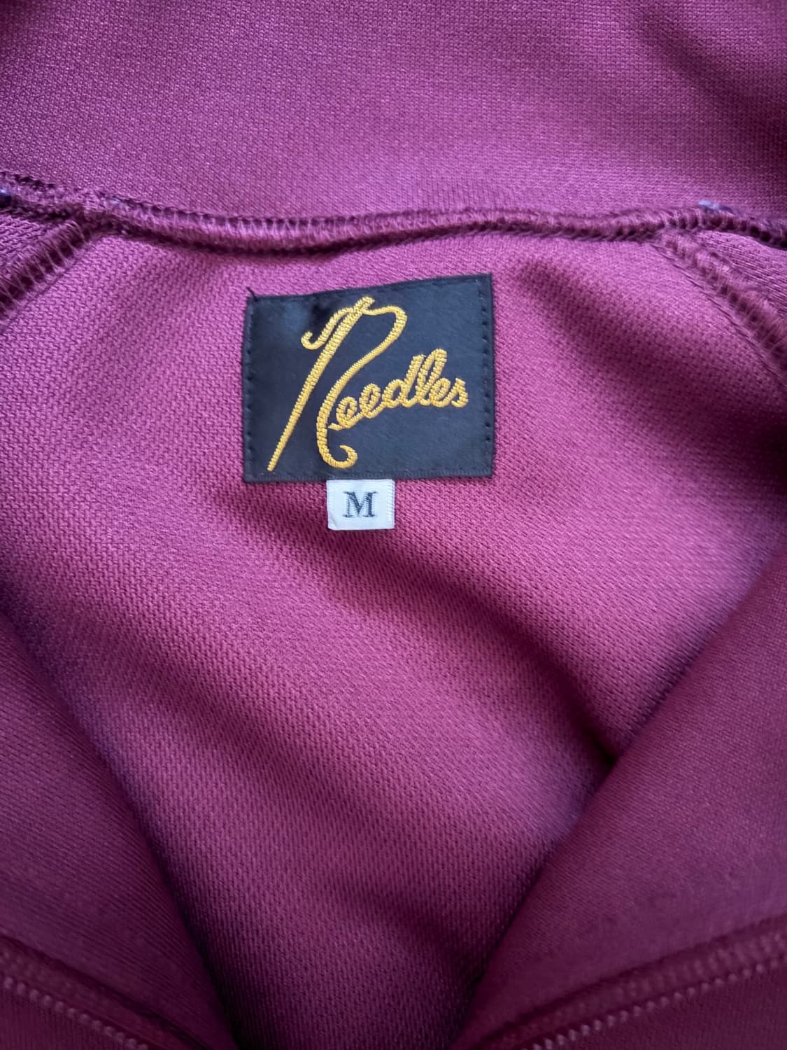 니들스 트랙자켓 버건디 M 상품이미지4