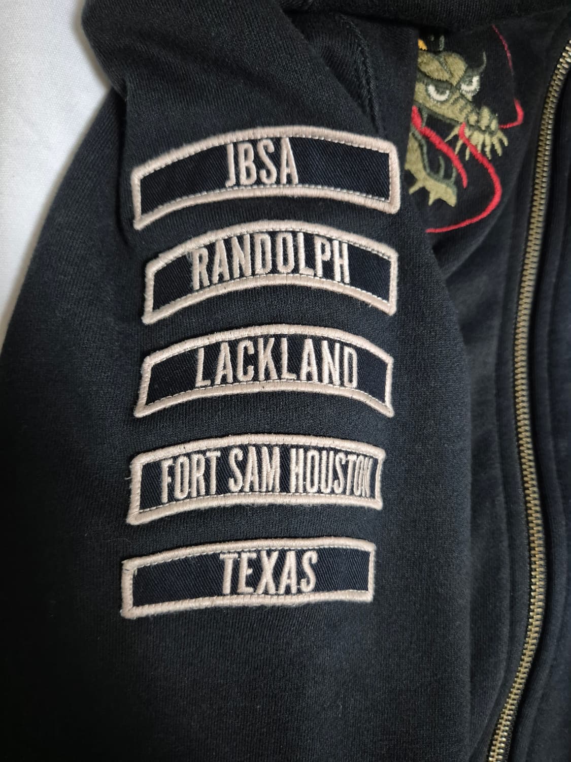 아비렉스 미 공군 자수 집업 상품이미지3