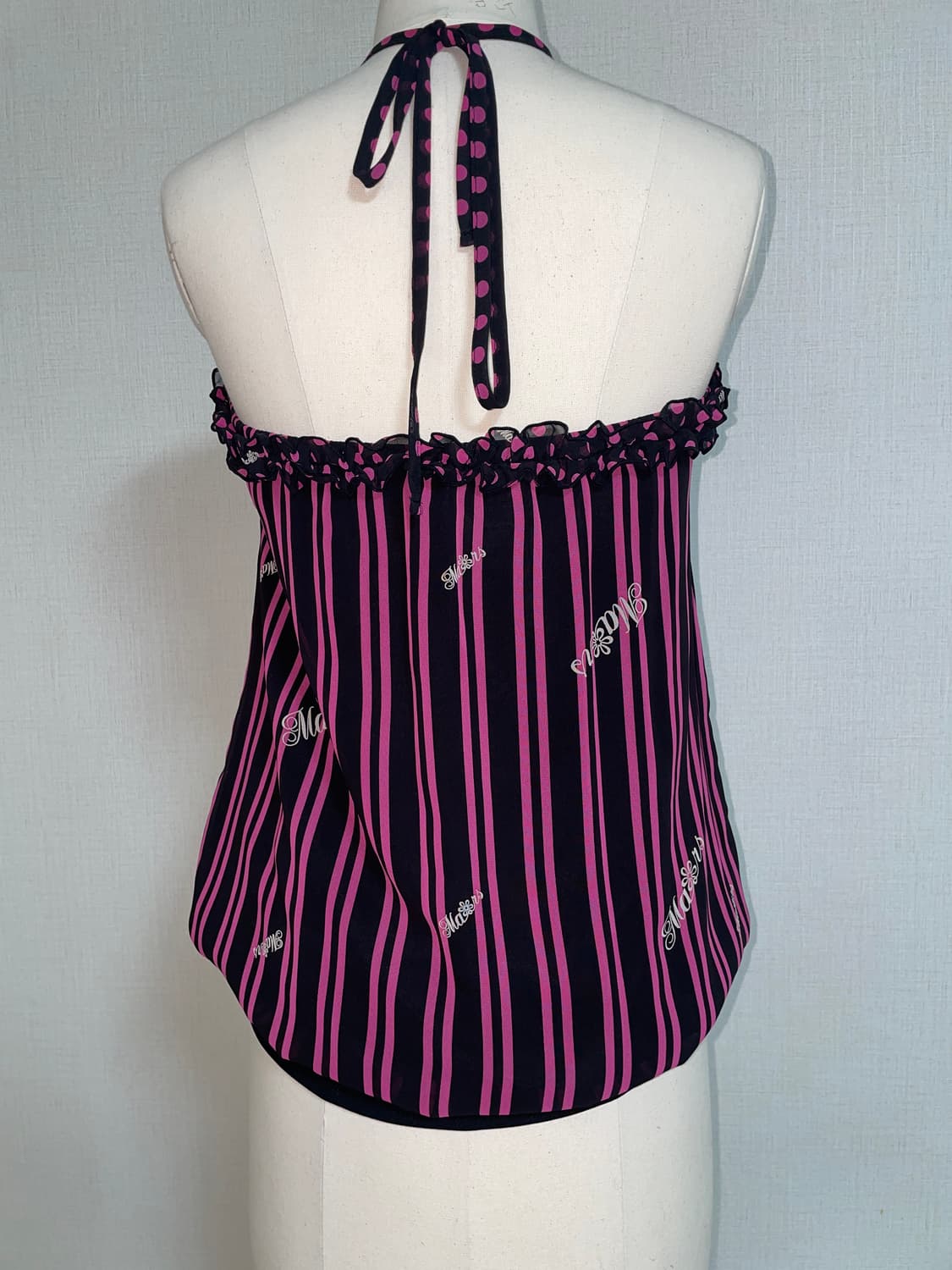 Ma*rs 마즈 홀터넥탑 원피스 블랙핑크 갸루 히메 상품이미지2