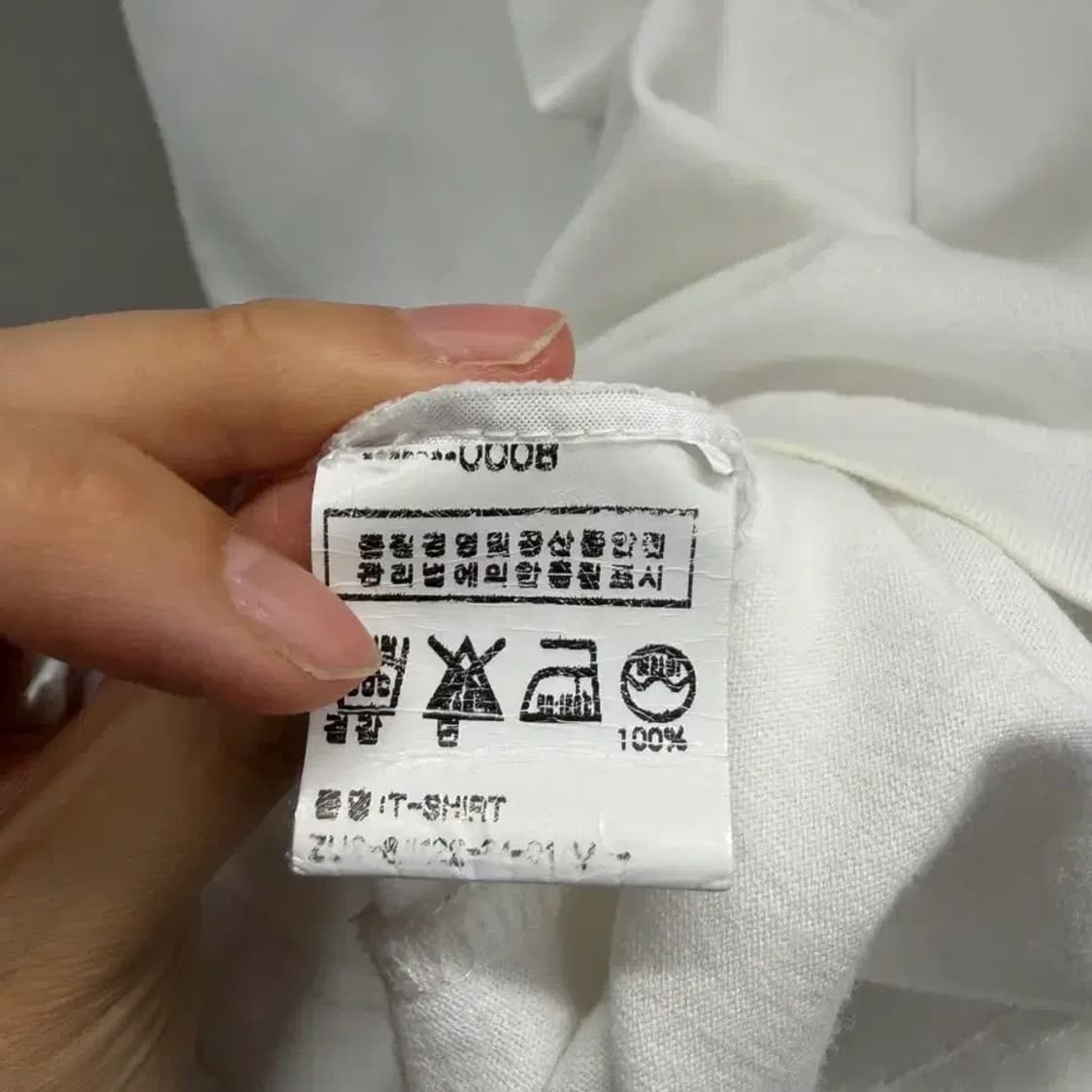 Zucca 스탠드 프린팅 반팔티 화이트 상품이미지7