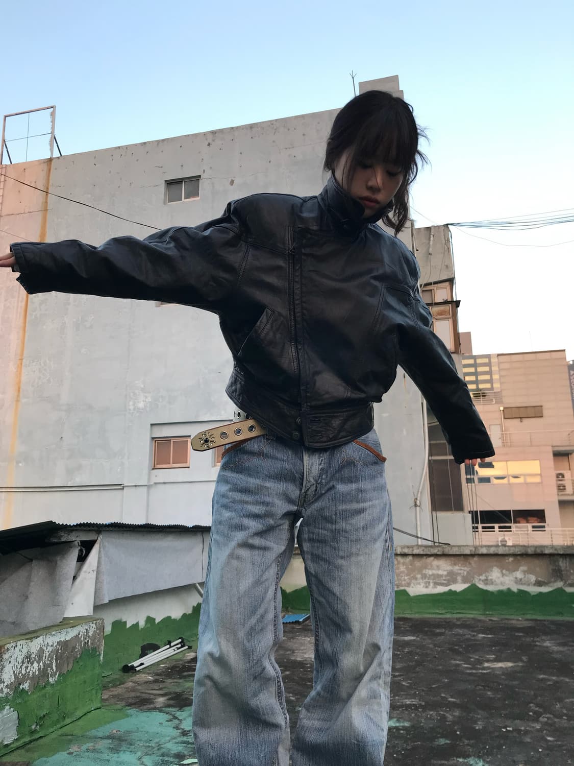 Espirit 리얼 가죽 자켓 상품이미지1