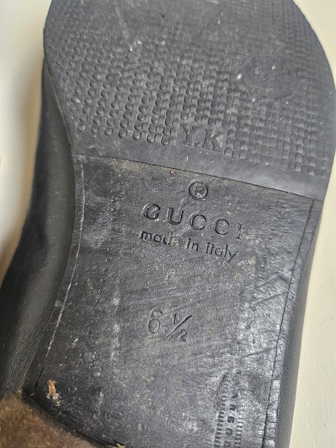 구찌정품양피  남성화 상품이미지6