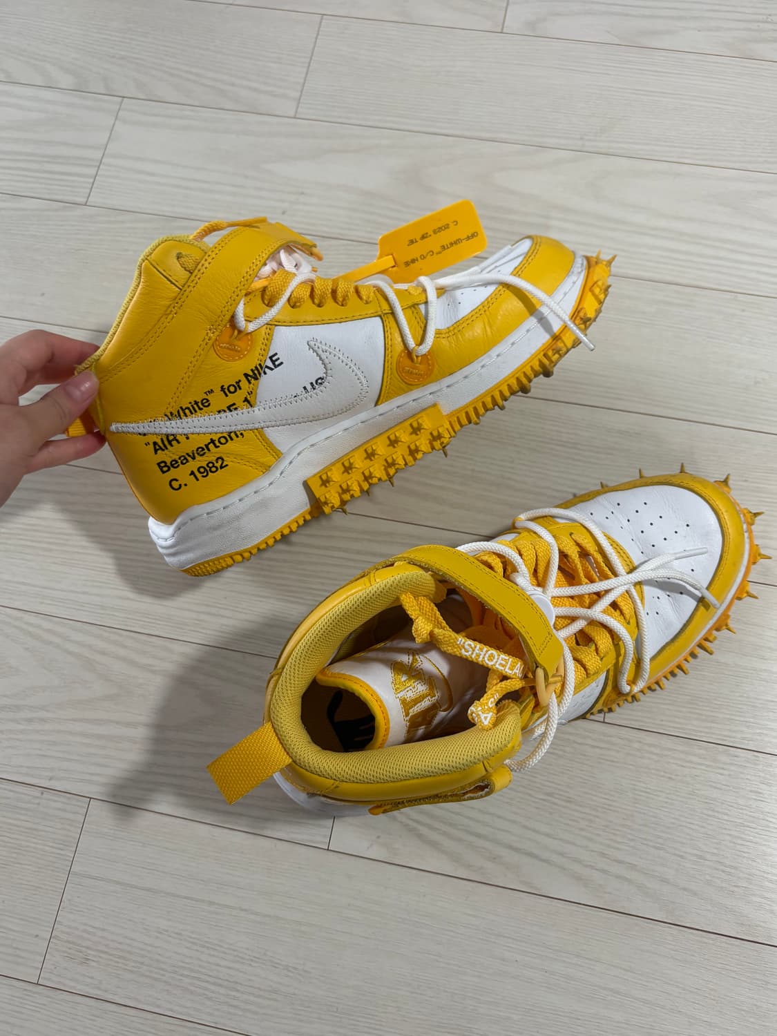 나이키 오프화이트 미드 270 상품이미지8