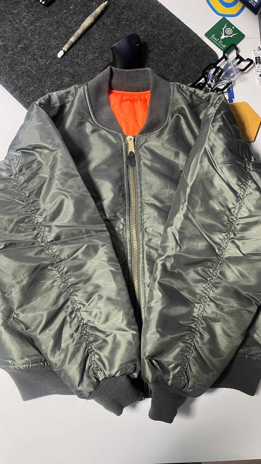 로스코 Ma-1 sagegreen (S) 상품이미지5