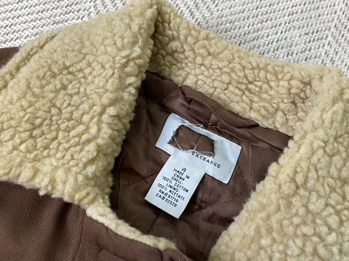 아르마니 익스체인지 스팽글 보아카라 롱 코트 상품이미지5