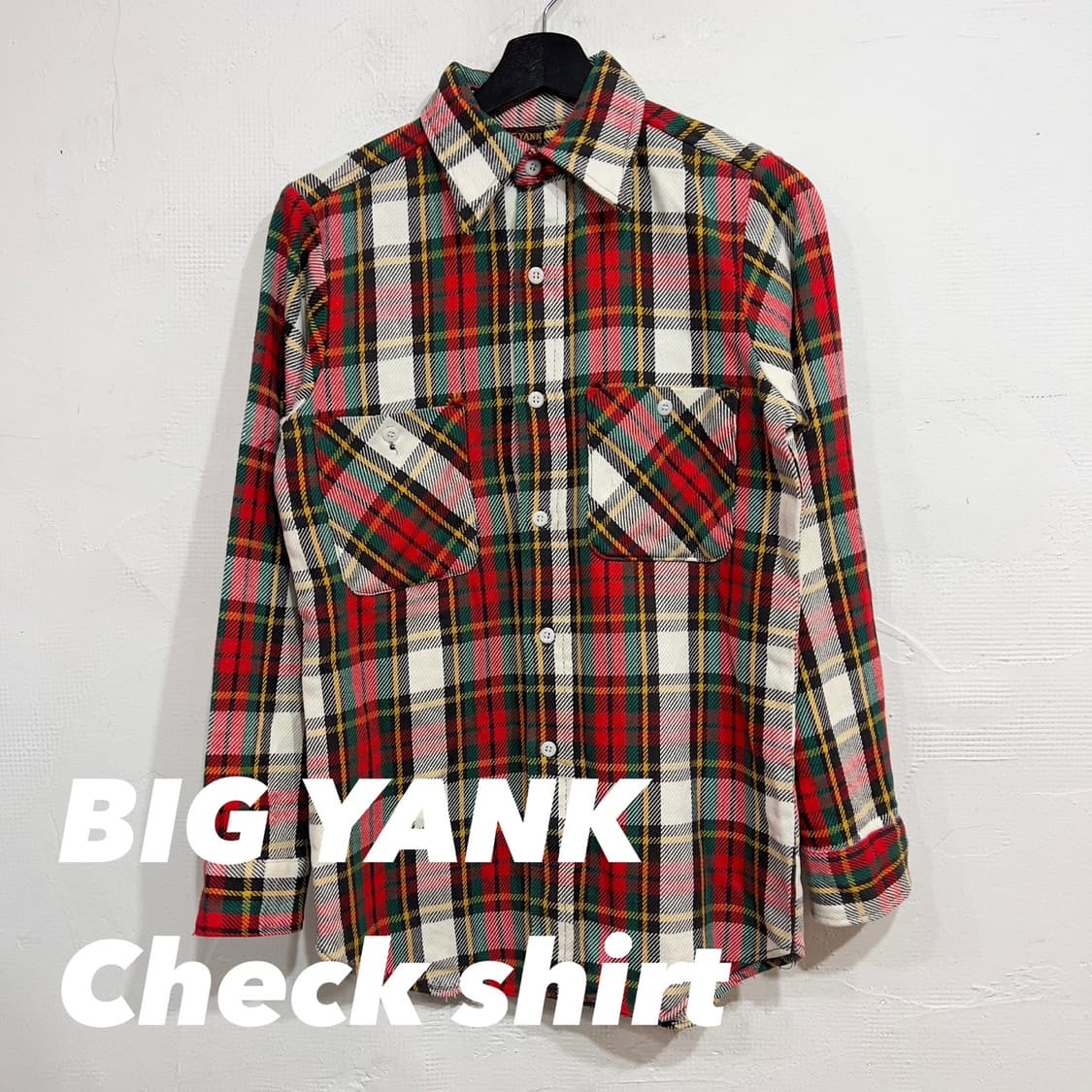 빅양크 70s 체크 셔츠 상품이미지1