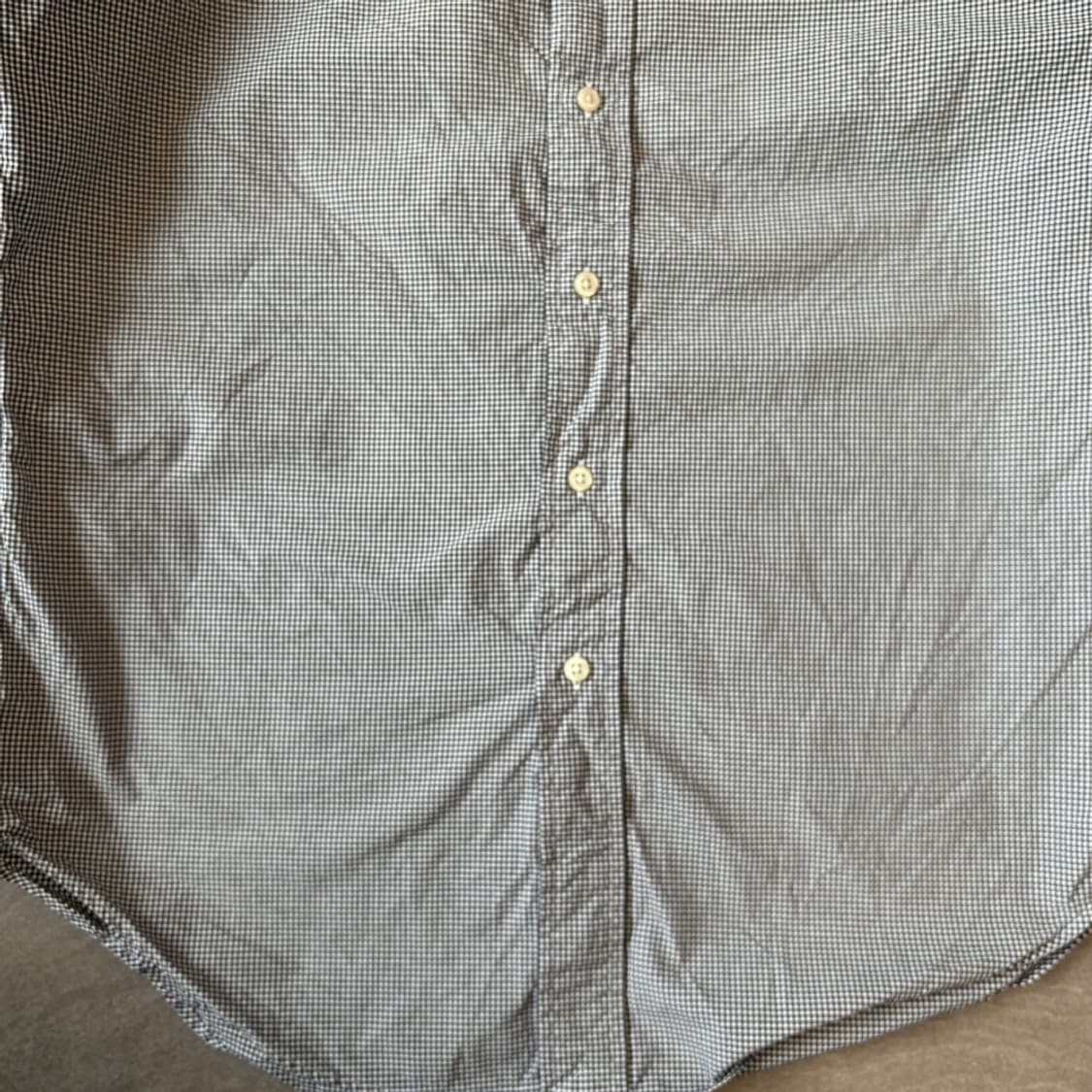 폴로 정품 클래식 로고 체크 셔츠 상품이미지4