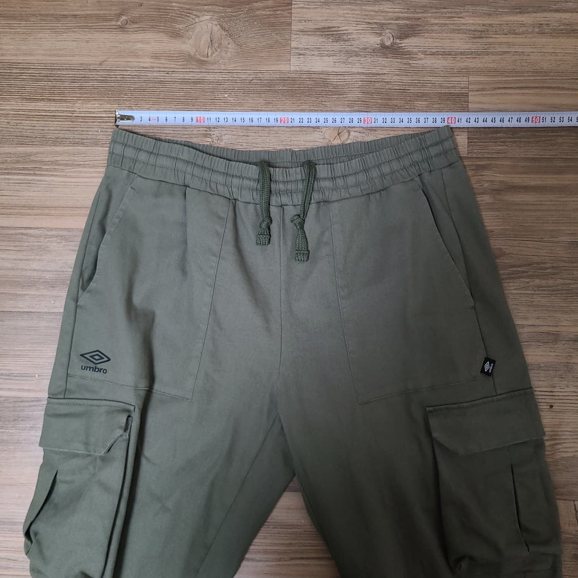 (XL) 엄브로 봄가을 카키 카고 조거 팬츠 바지 상품이미지6