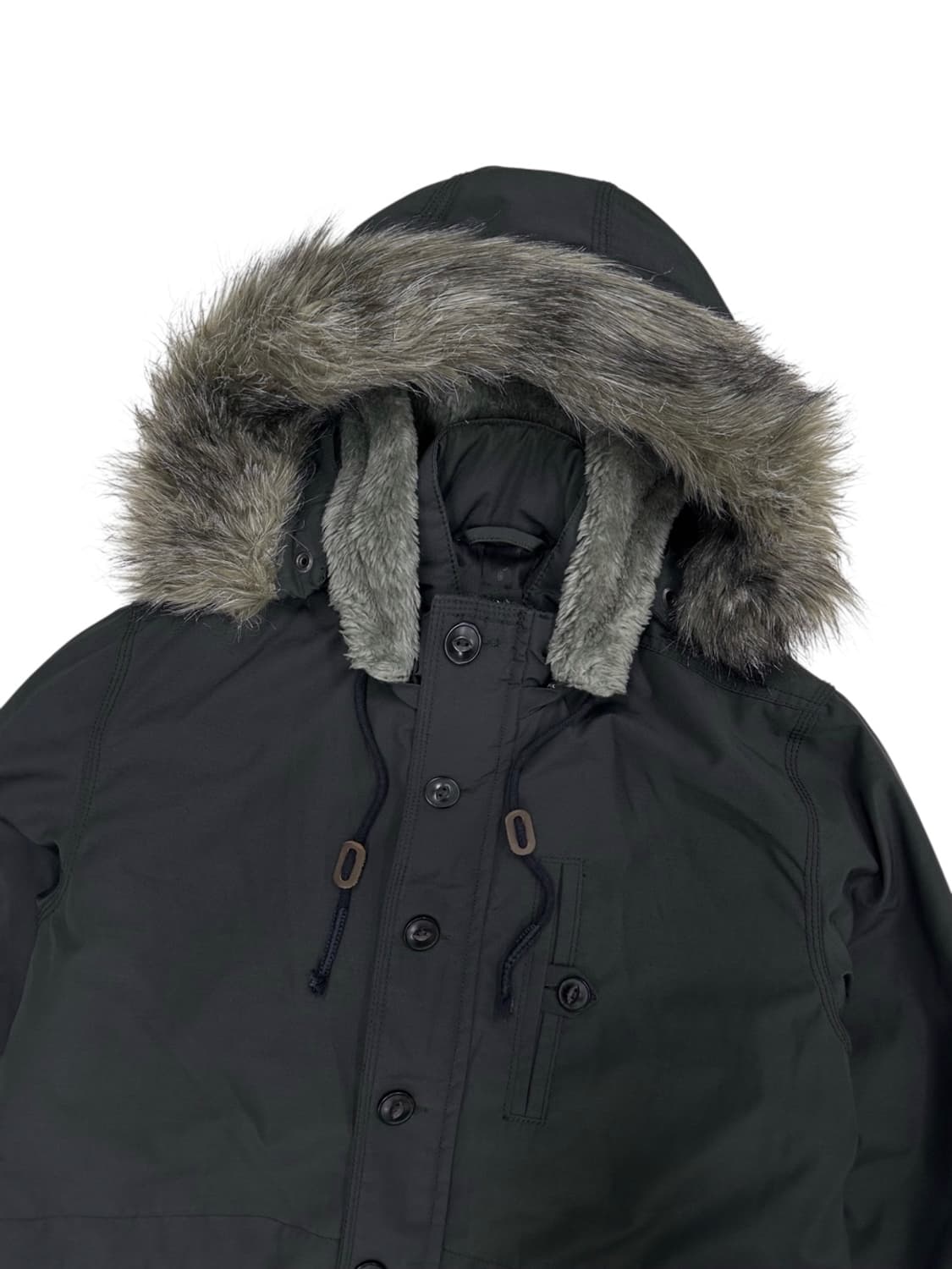 리바이스 야상 패딩 웜차콜 (M~L) 상품이미지2