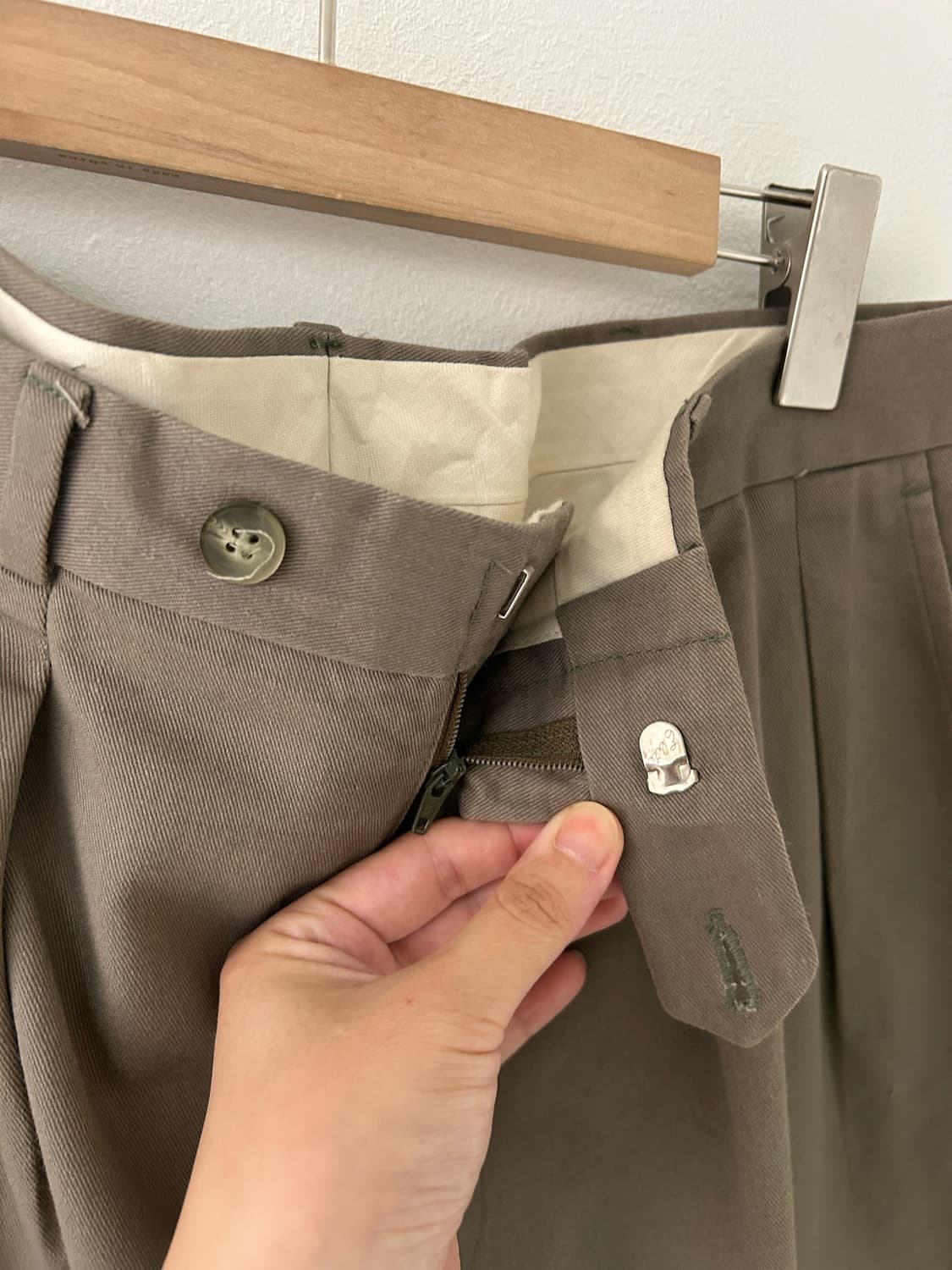 80-90‘s LL Bean 2pleats chino pant. 상품이미지6