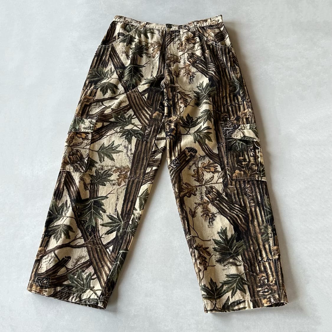 [36인치]KARL KANI 칼카니 리얼트리 카고 팬츠 상품이미지1