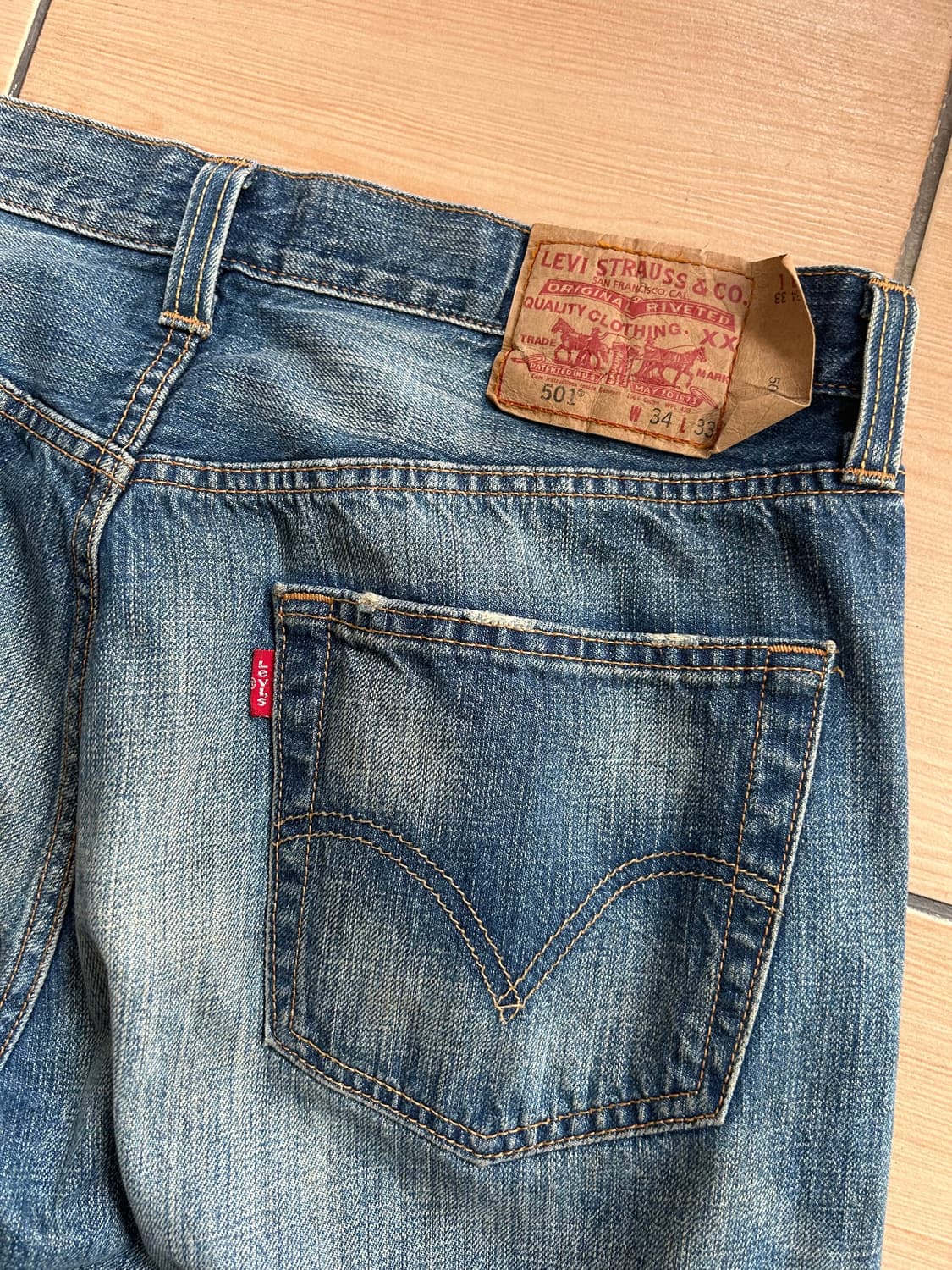 00‘s 리바이스501 34in 상품이미지5