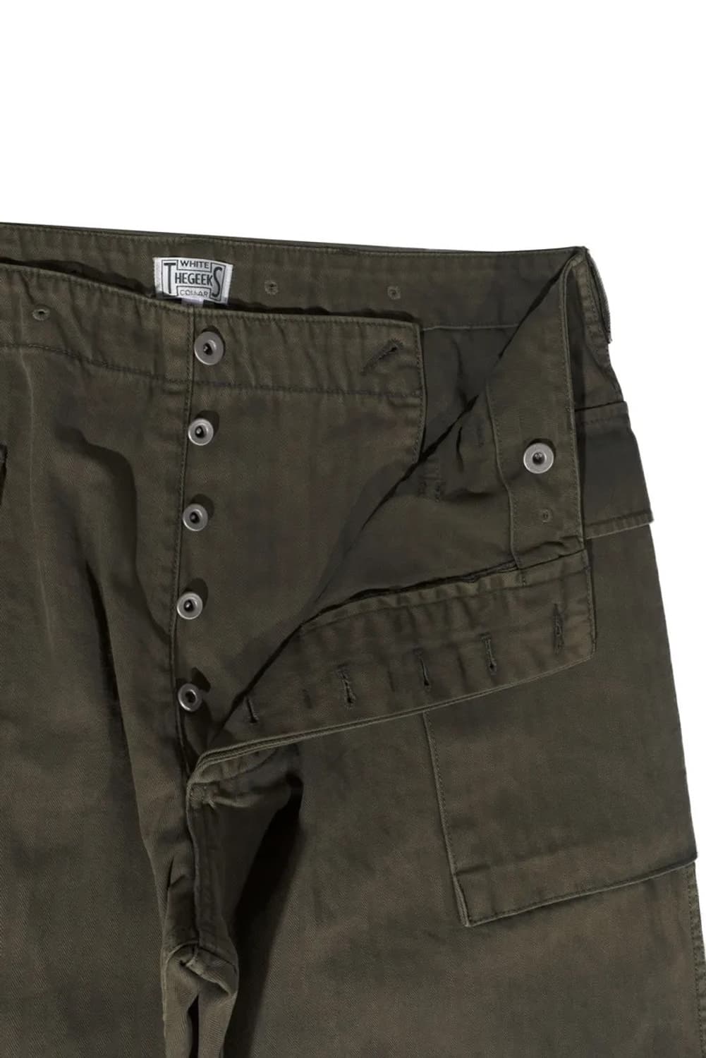 더 긱스 P-44 HBT trouser (Faded Olive) M사이즈 상품이미지3