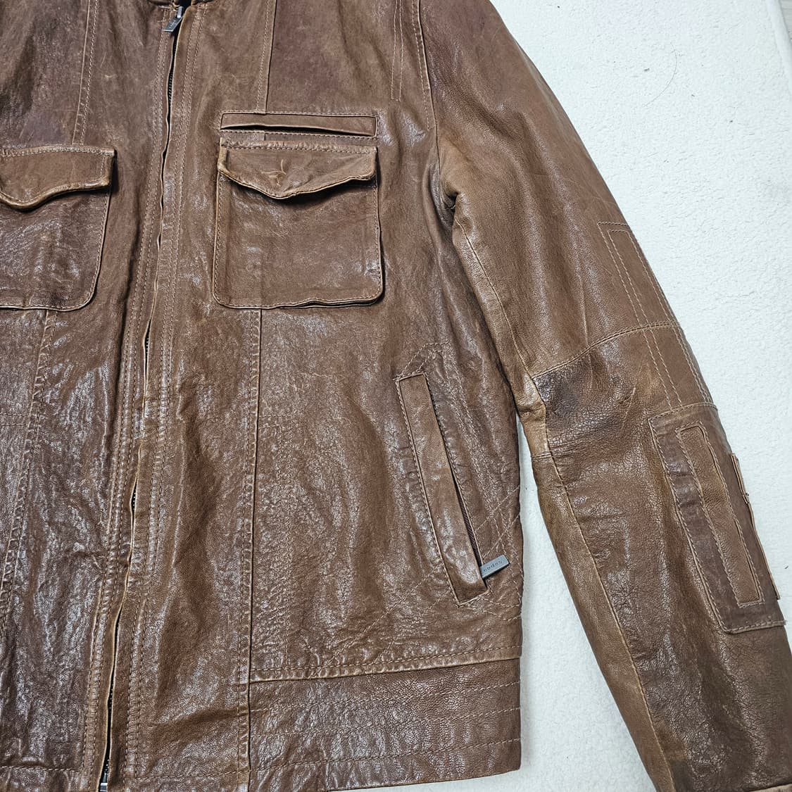 105 코데즈컴바인 남성 양가죽 자켓 상품이미지2