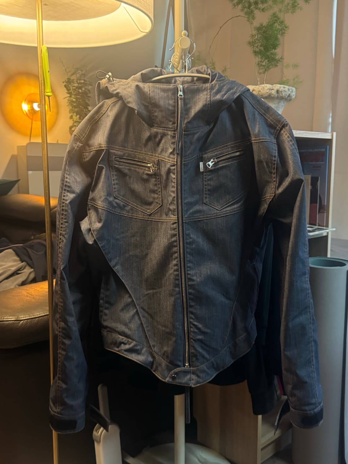 준태킴 코르셋 데님 윈드브레이커 상품이미지2