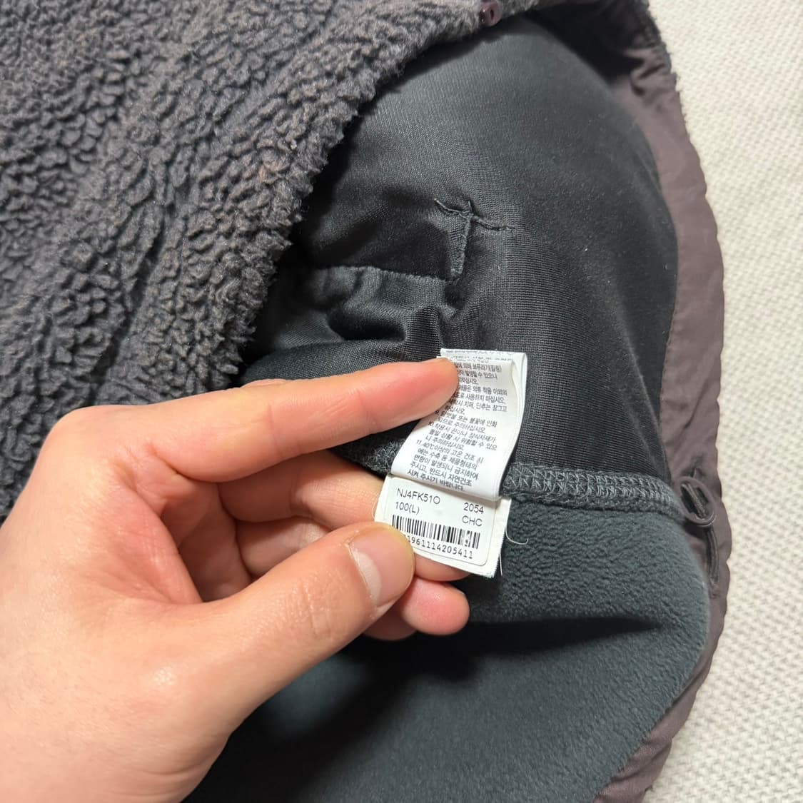 노스페이스 플리스 뽀글이 자켓 상품이미지6